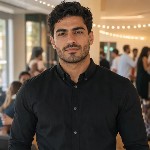 صورة زياد، مهندس صوت، مولّدة بالذكاء الاصطناعي