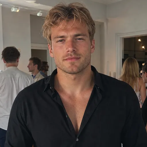 Portræt af Nikolaj, lydtekniker, genereret med AI