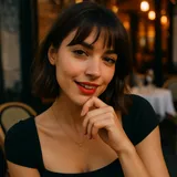 AI-generated portrait of Anaïs