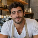 Retrato de Pedro, gerado com IA